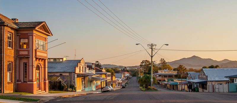 Bowraville in the early morning, 2011