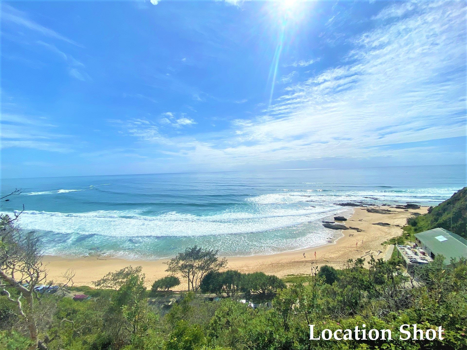 Valla Beach Real Estate: Perched on a hill looking over the ocean 